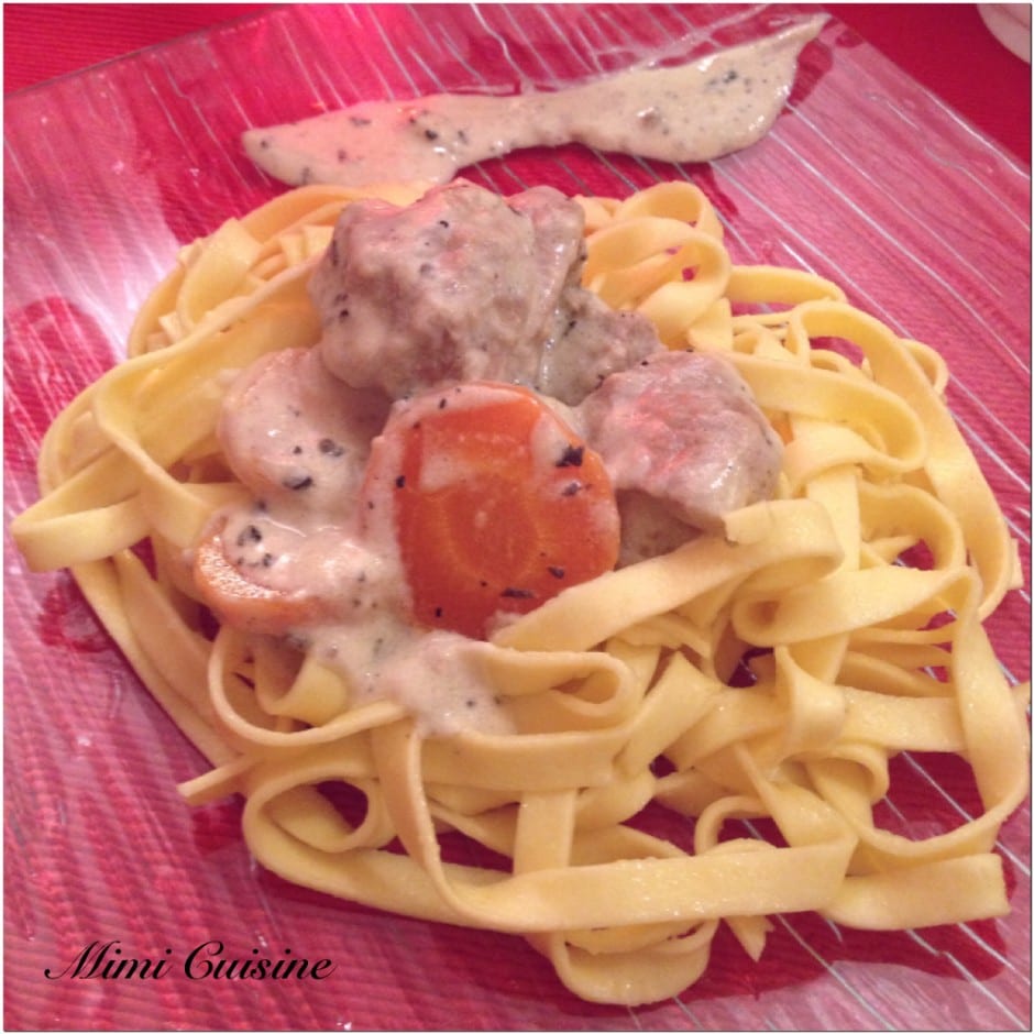 Sauté de veau sauce aux truffes Recette Cookeo Mimi Cuisine