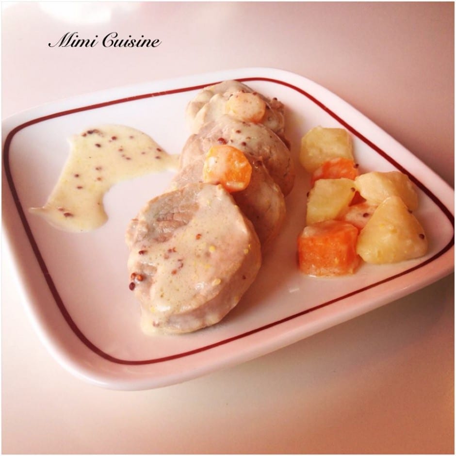 Filet Mignon Creme De Moutarde A L Ancienne Cookeo Mimi Cuisine