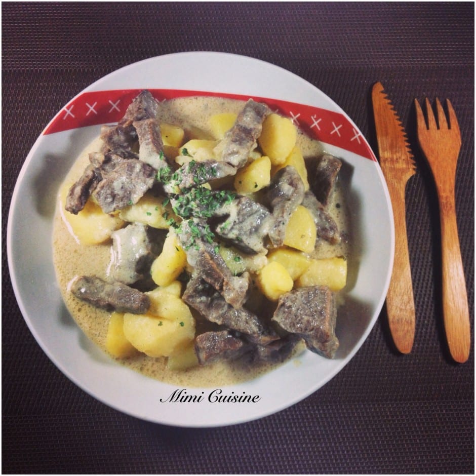 Bœuf Et Pommes De Terre A La Creme Recette Cookeo Mimi Cuisine