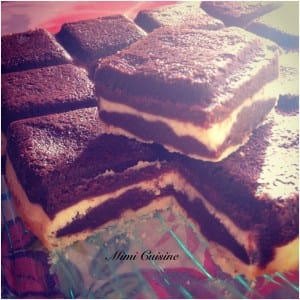 Browcheese entre brownies et cheese cake