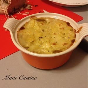 Gratin dauphinois Recette Thermomix
