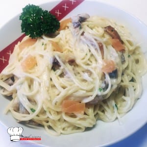 Spaghetti hareng et saumon Recette Cookeo