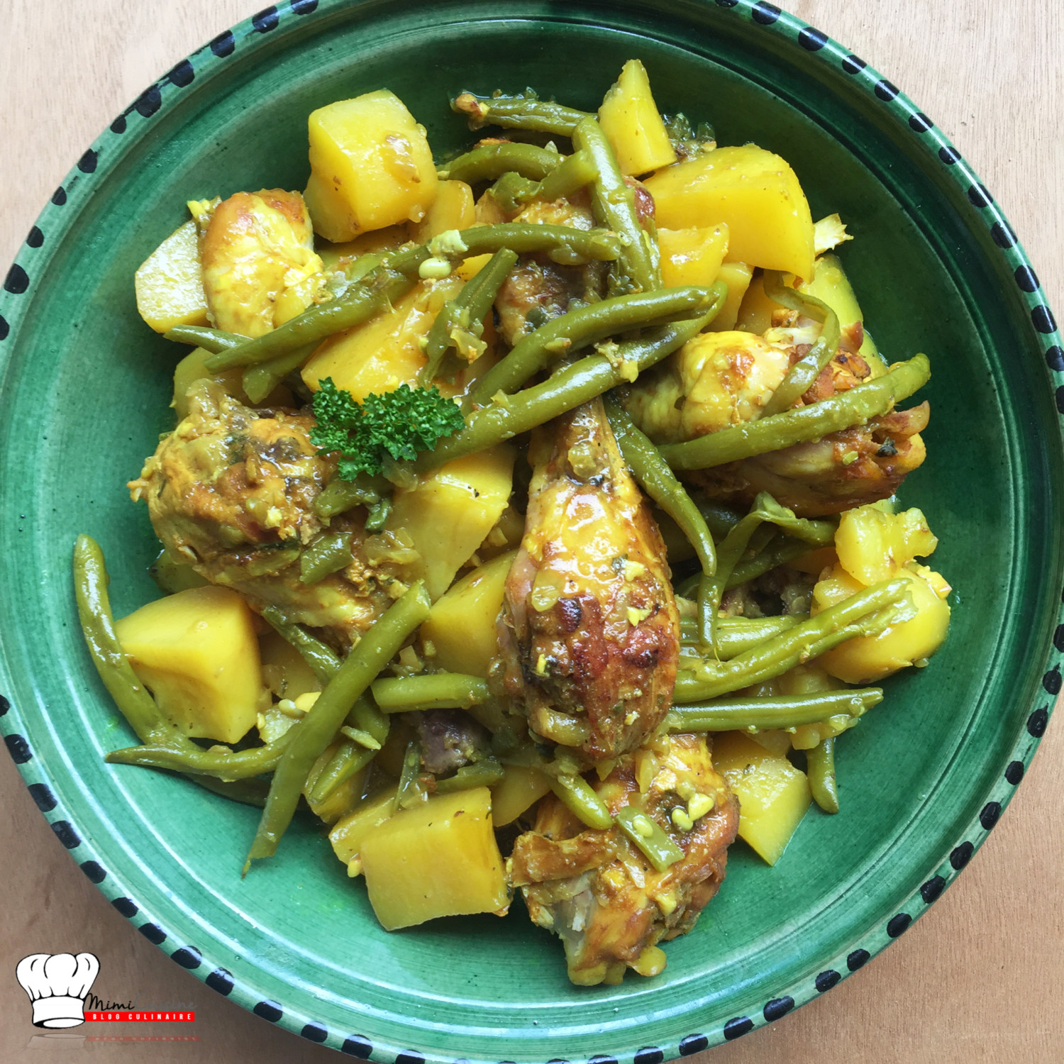 Tajine de Poulet Haricots verts Recette Cookeo Mimi Cuisine