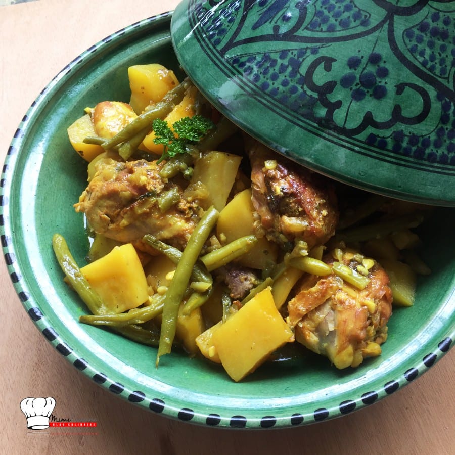 Tajine de Poulet Haricots verts Recette Cookeo Mimi Cuisine