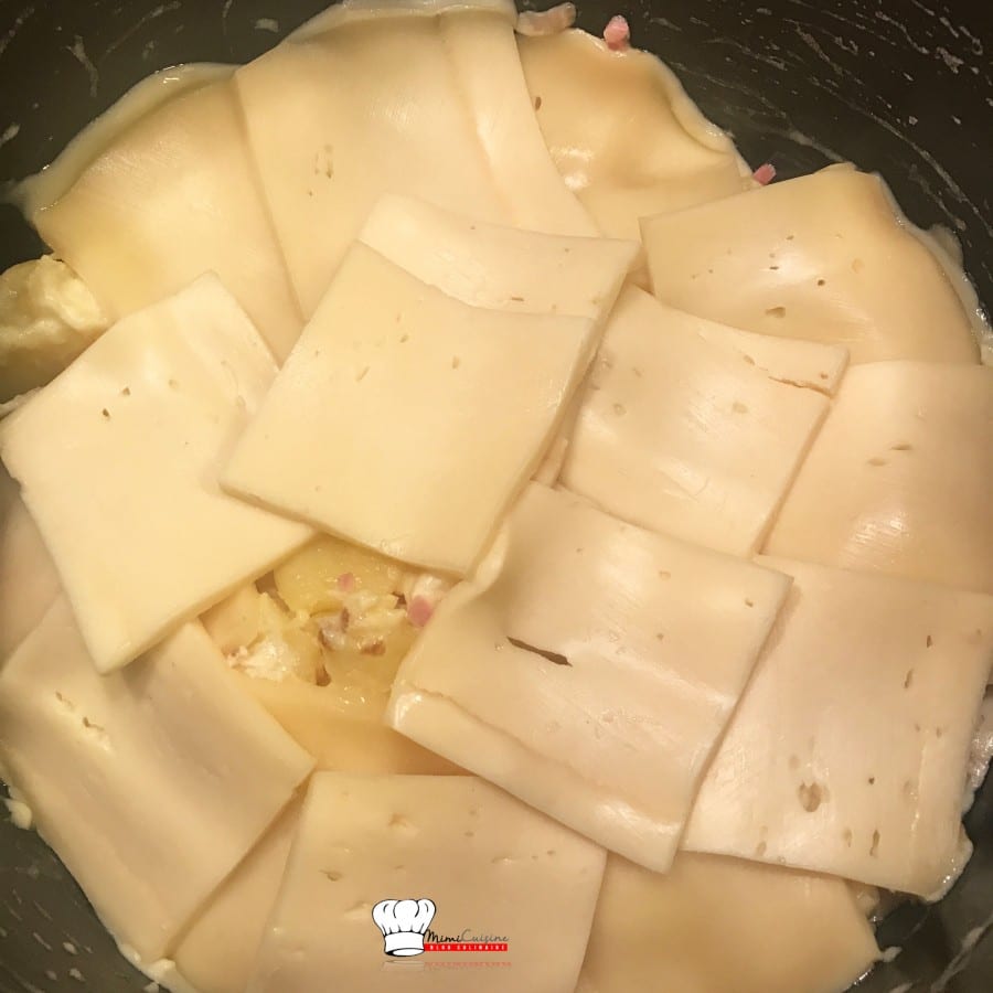 Pommes de terre au fromage à raclette Recette Cookeo