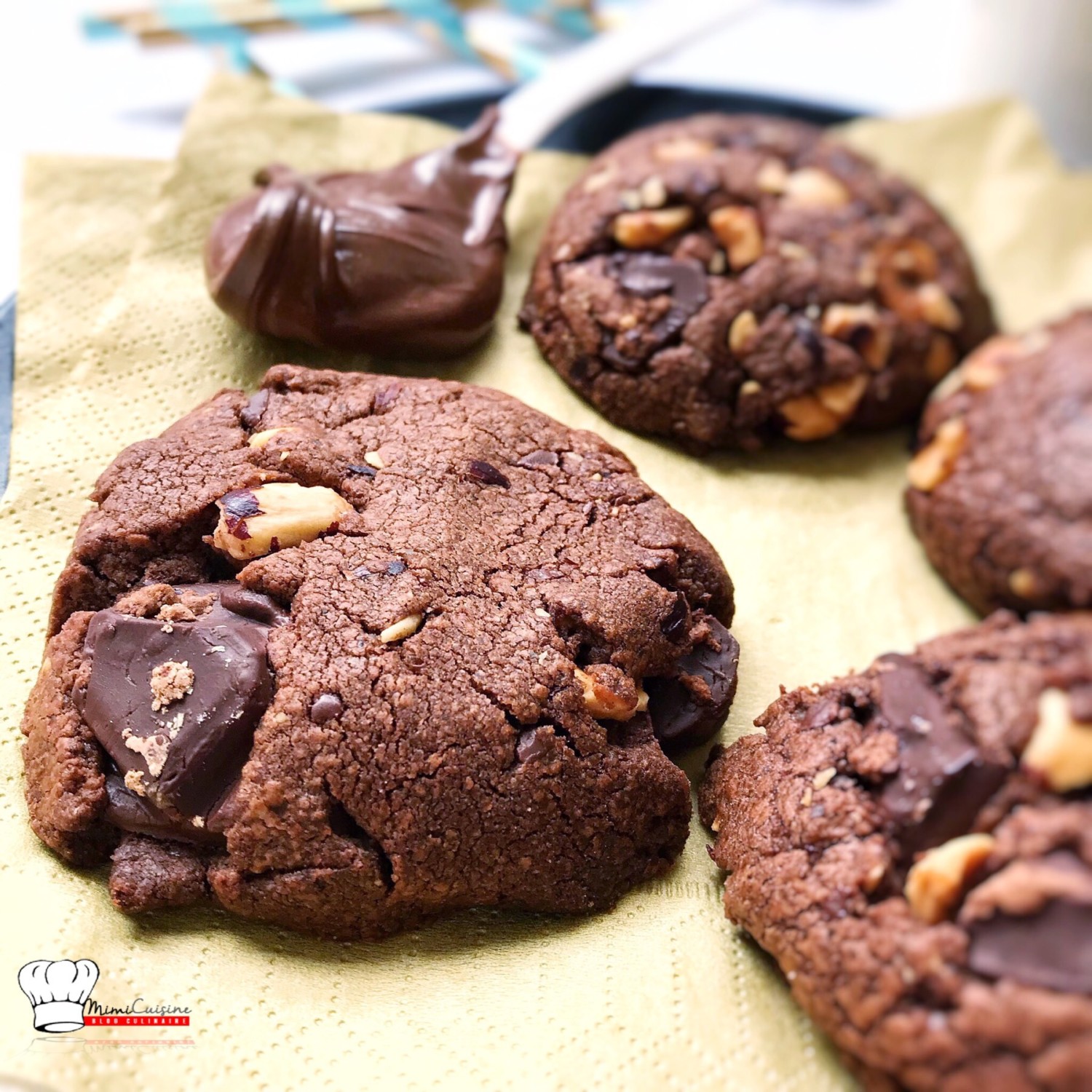Cookies Noisettes Nutella Recette Companion Mimi Cuisine