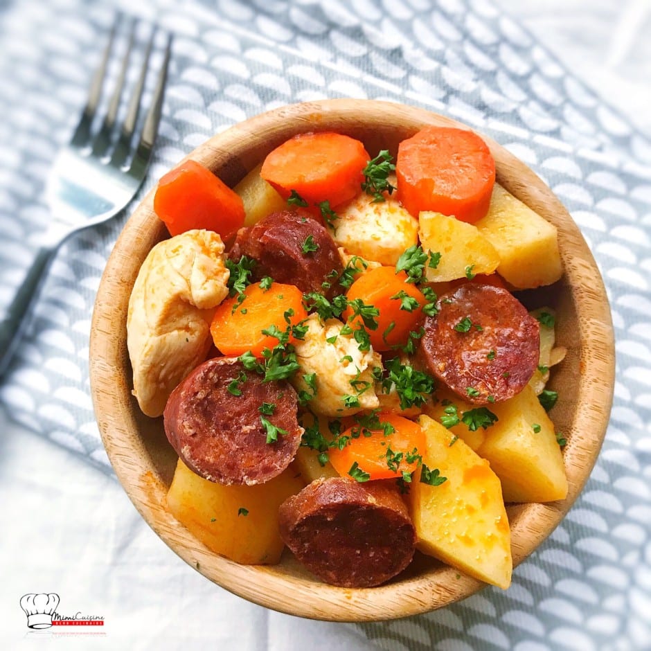 Poulet Pomme De Terre Chorizo Recette Cookeo Mimi Cuisine