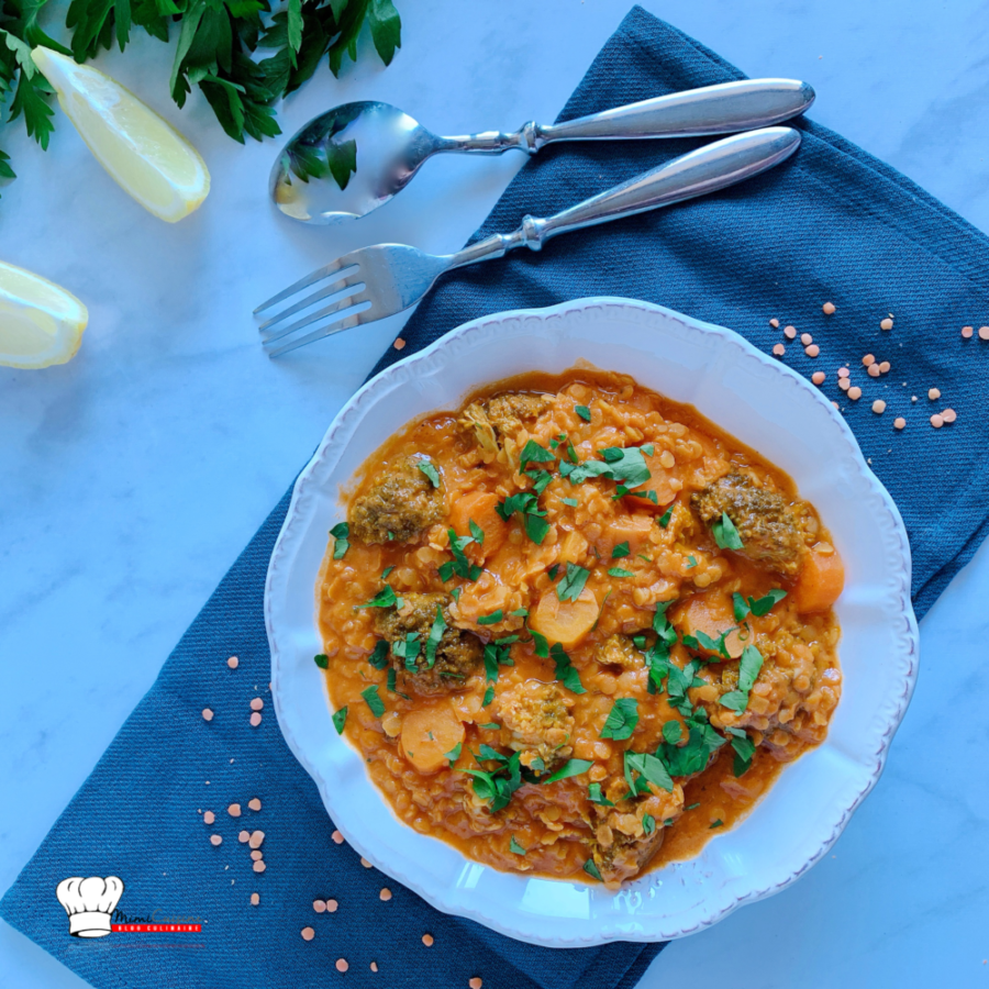 Curry de lentilles et brocoli Recette Companion