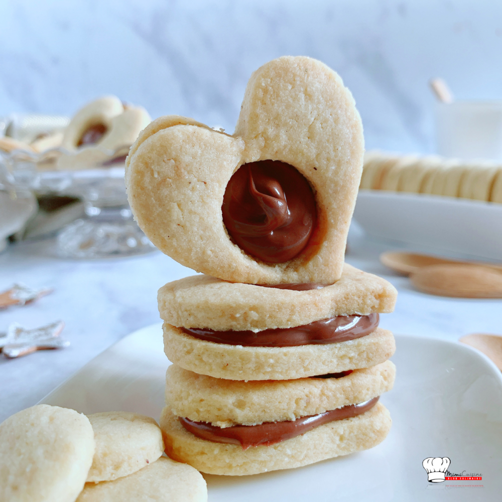 Biscuits sablés fourrés au Nutella® – Mimi Cuisine