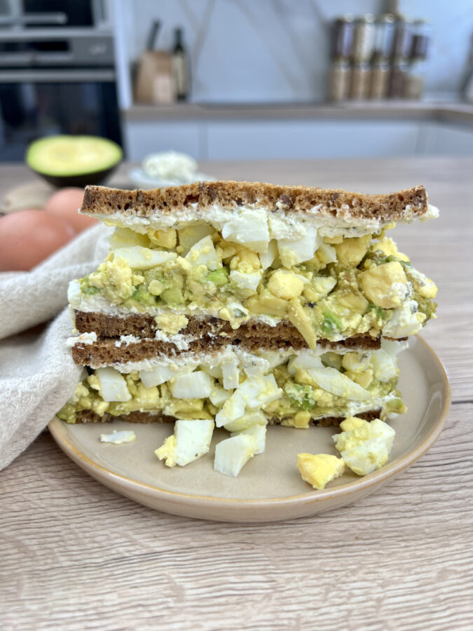 Club Sandwich œuf avocat