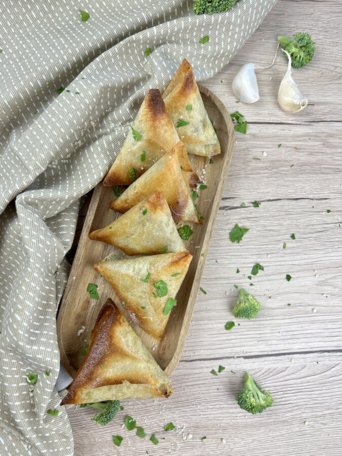 Brick brocoli et chèvre